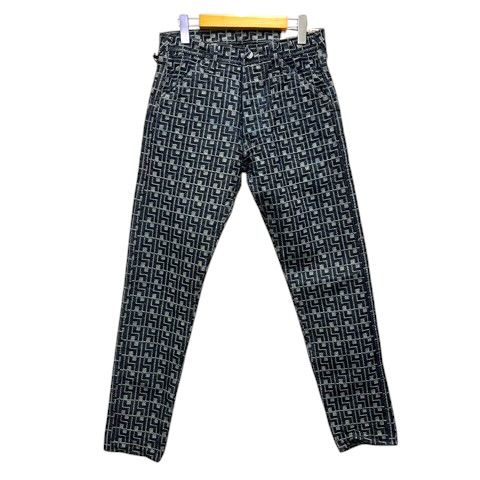 エヴィス EVISU yamane Lot.5500 デニム ジーンズ コットン モノグラム