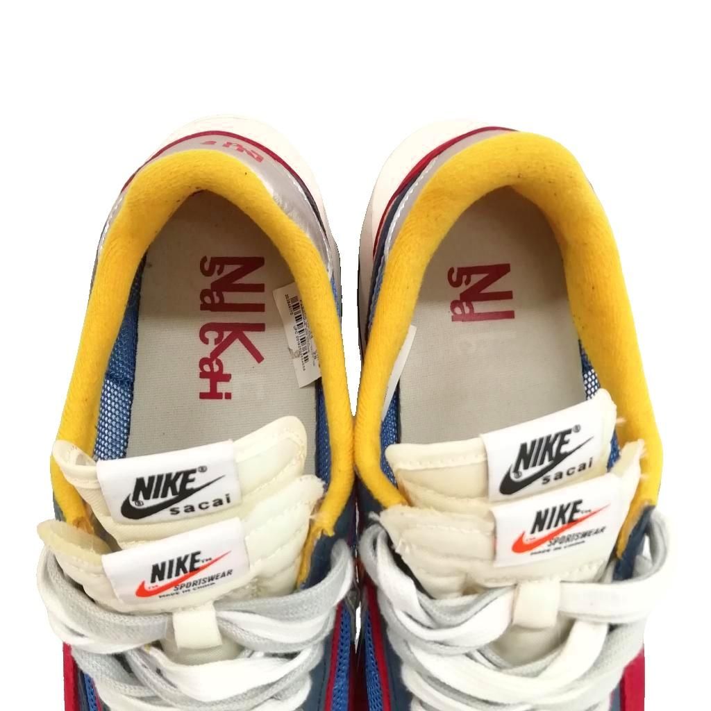 ナイキ ×サカイ/Sacai ワッフルスニーカー 28cm ナイキ NIKE × サカイ sacai LDV WAFFLE RED/BLUE BV0073-400 ワッフル
