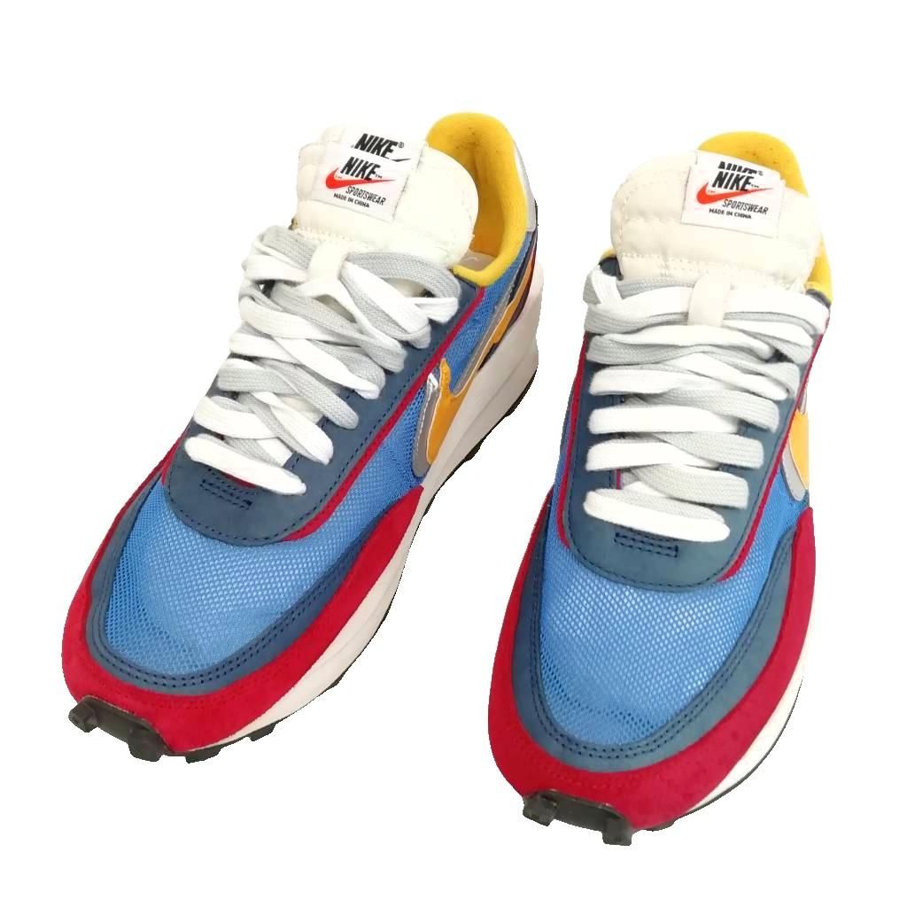 ナイキ ×サカイ/Sacai ワッフルスニーカー 28cm ナイキ NIKE × サカイ sacai LDV WAFFLE RED/BLUE BV0073-400 ワッフル