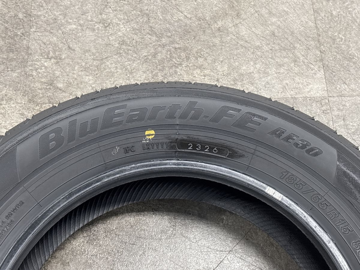 新車外し 2026年製 ブルーアース AE30 185/65R15 タイヤ4本 2026年製 新車外し】ヨコハマ ブルーアース FE AE30 185/65R15 4本