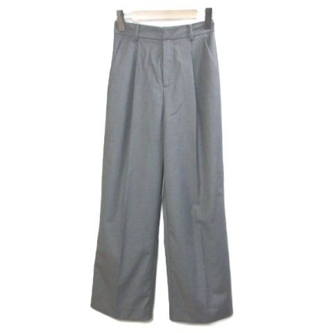 マチャット MACHATT 21ss チンツストレートパンツ ワンタック 01 S相当