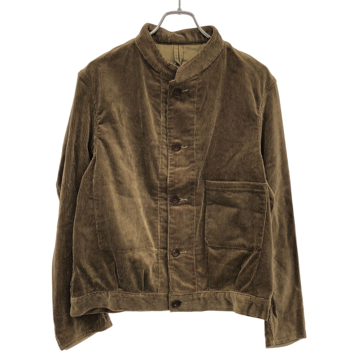 scye ワーク ジャケット コーデュロイ 40 フレンチ SCYE サイ 20AW Cotton Corduroy Stand Collar Work Jacket スタンド