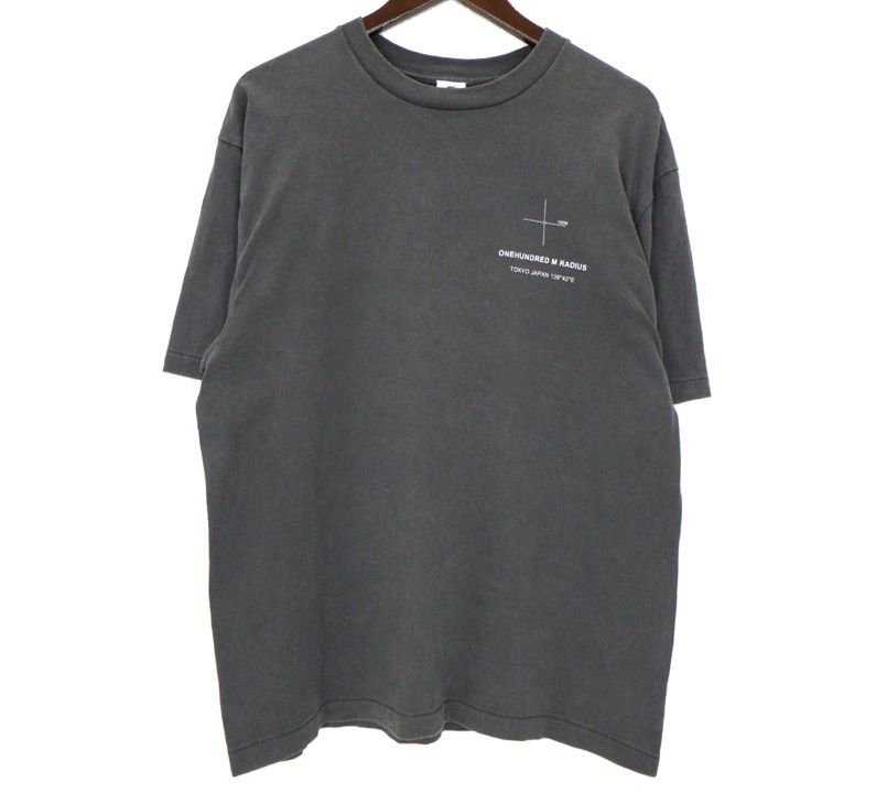 ワン ハンドレッド エム レイディアス ONE HUNDRED M RADIUS 【 logo t shirt 】 バック プリント 半袖 Tシャツ 52129