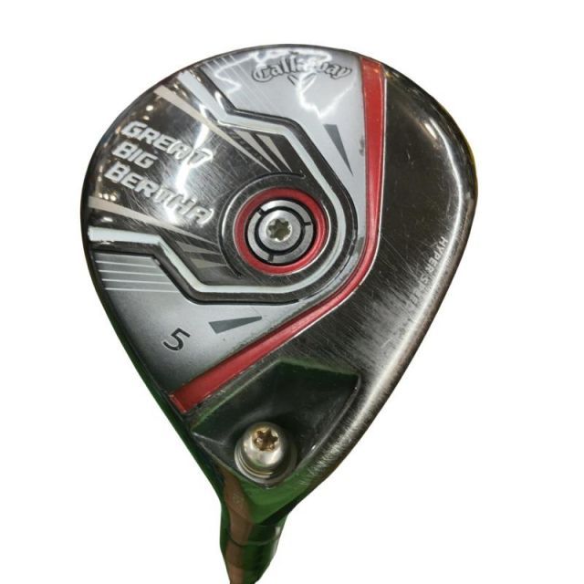 【中古】 キャロウェイ GREAT BIG BERTHA(2015) 5W フェアウェイウッド FW BIG BERTHA(2015)フェアウェイ (フレックスR) メンズ 男性用 右利き 右用 Cランク ゴルフクラブ