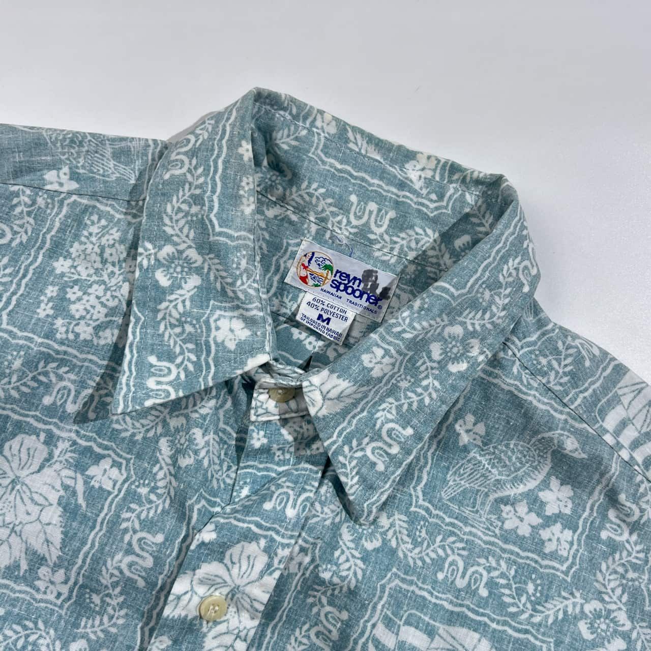 80s ビキニタグ ハワイ製 reyn spooner レインスプーナー ハワイアン柄