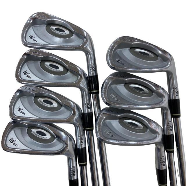 【中古】 プロギア is3 501 8S アイアンセット IR Spec Steel II (フレックスSX) メンズ 男性用 右利き 右用 Cランク ゴルフクラブ