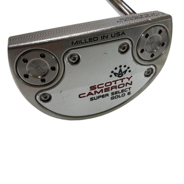 【中古】 タイトリスト SCOTTY CAMERON SUPER SELECT GOLO 6 33インチ パター PT スチール (フレックスその他) メンズ 男性用 右利き 右用 Cランク ゴルフクラブ