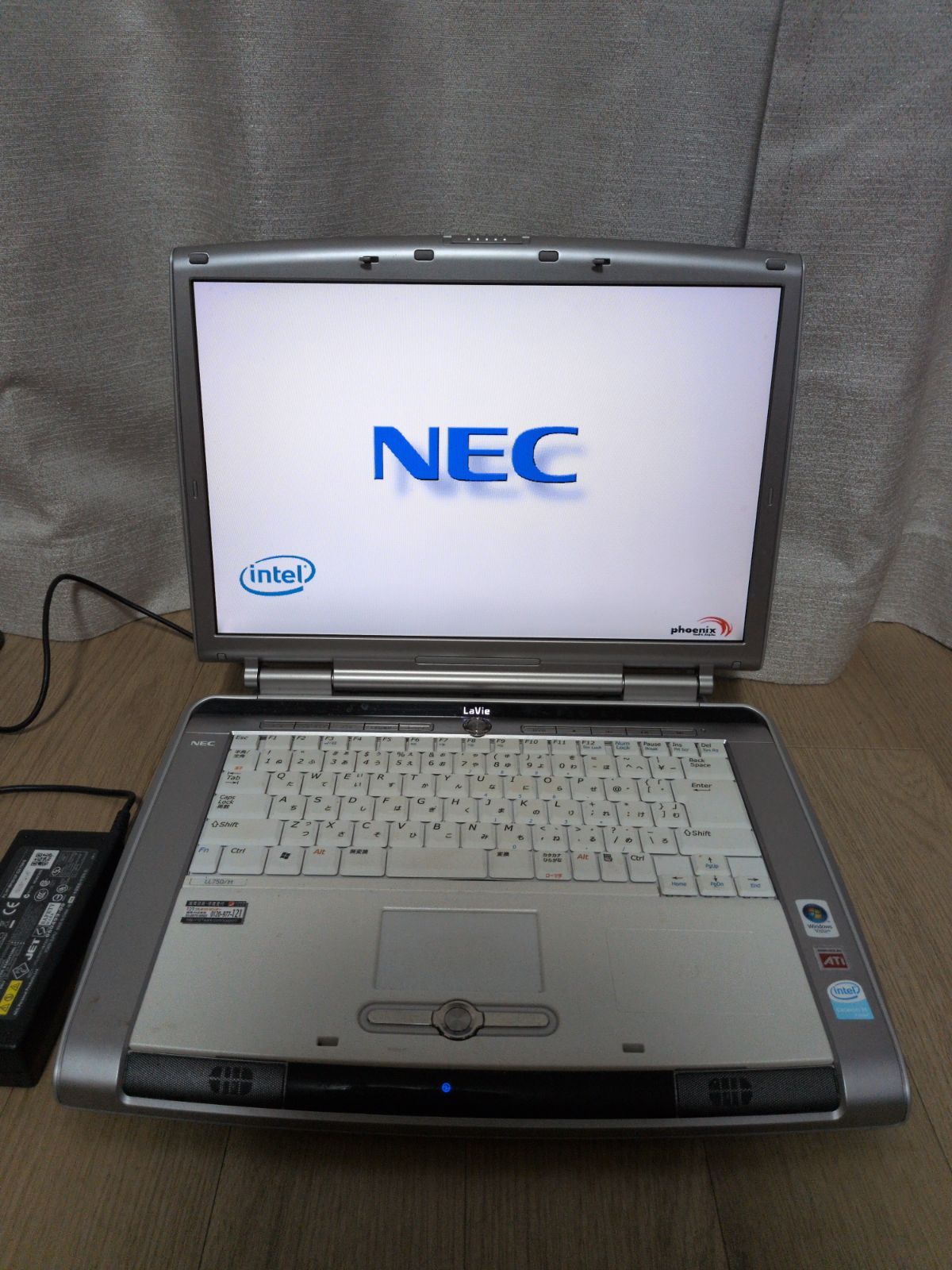 NEC LaVie ノートパソコン ACアダプタ付き ジャンク品 - メルカリ