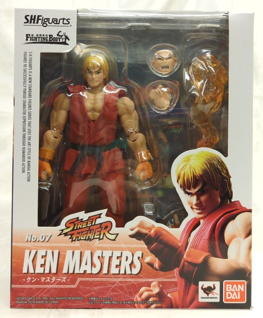 バンダイ S.H.Figuarts ケン・マスターズ 07