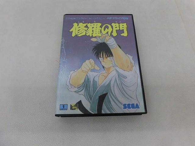 中古品 ゲーム セガ メガドライブ ソフト 修羅の門 箱説付き - メルカリ