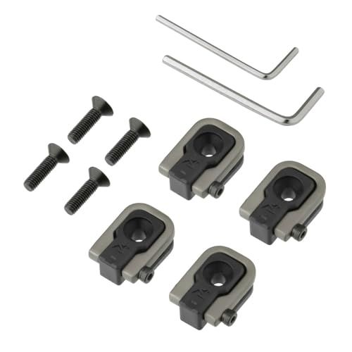 ミグラトレイル(Migratrail) ラゲッジカーゴフック M6タイプ 4個入り 荷掛けフック 軽量 高強度 取付け工具付属 耐荷重約4kg D8358ts 85a83742 6,149円