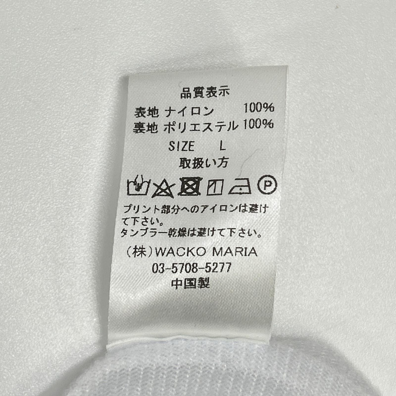 WACKO MARIA ワコマリア 23FW グリーン バックロゴプリント コーチ