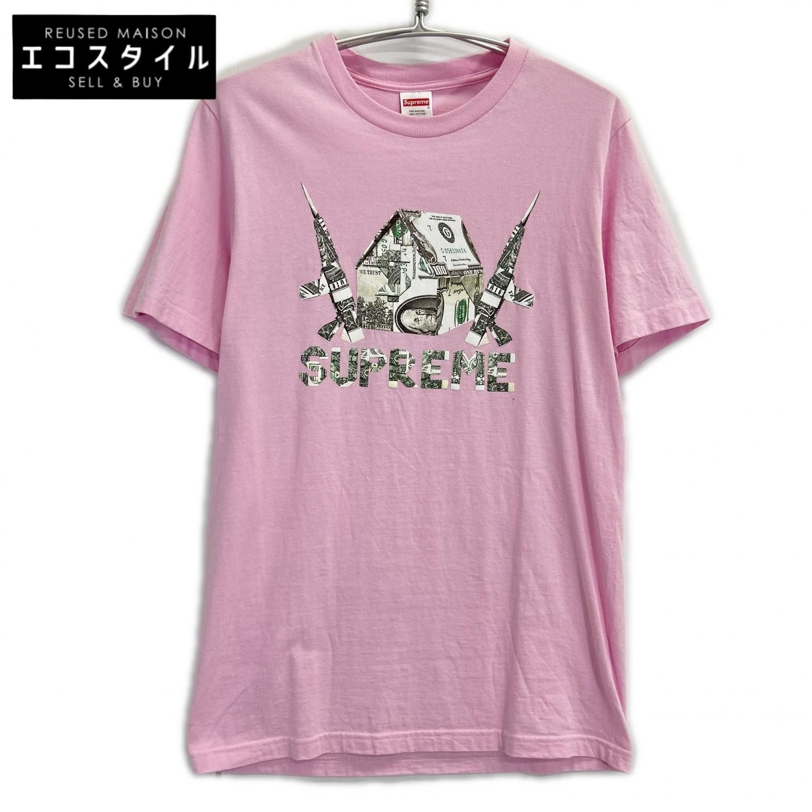 Supreme　シュプリーム　26SS ライトピンク Origami Tee　S