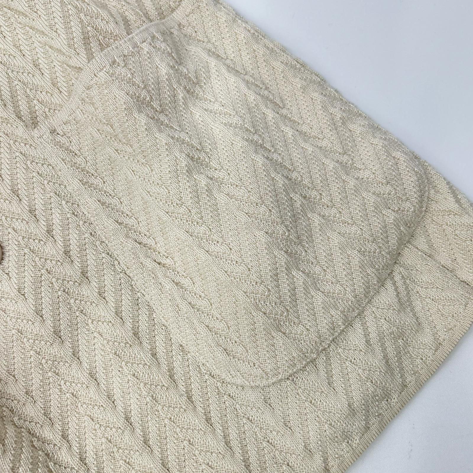 LARDINI ラルディーニ EQLJM57 アイボリー コットン ヘリンボーン