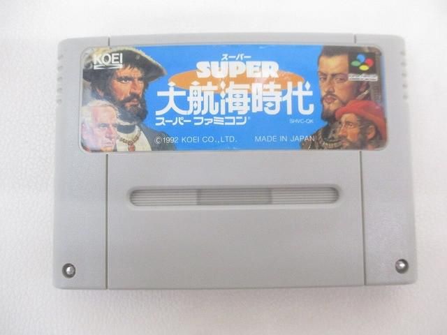中古品 ゲーム スーパーファミコン ソフト スーパー大航海時代 箱