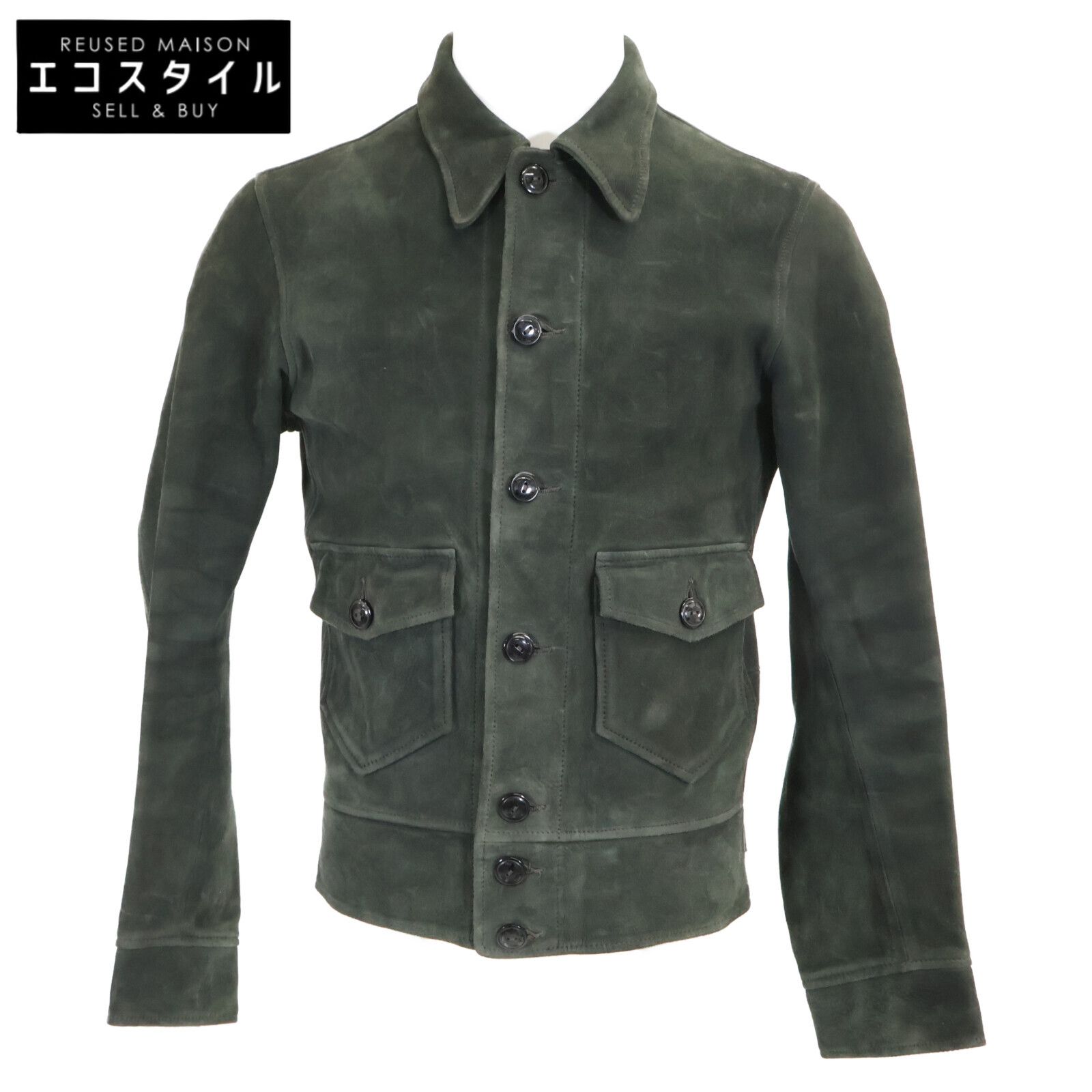 RRL ダブルアールエル 【美品/国内正規】MNRROTW16020130 Hadley Suede Jacket ハドリー スエードジャケット XS/TP RRL ダブルアールエル 【美品/国内正規】MNRROTW16020130 Hadley Suede