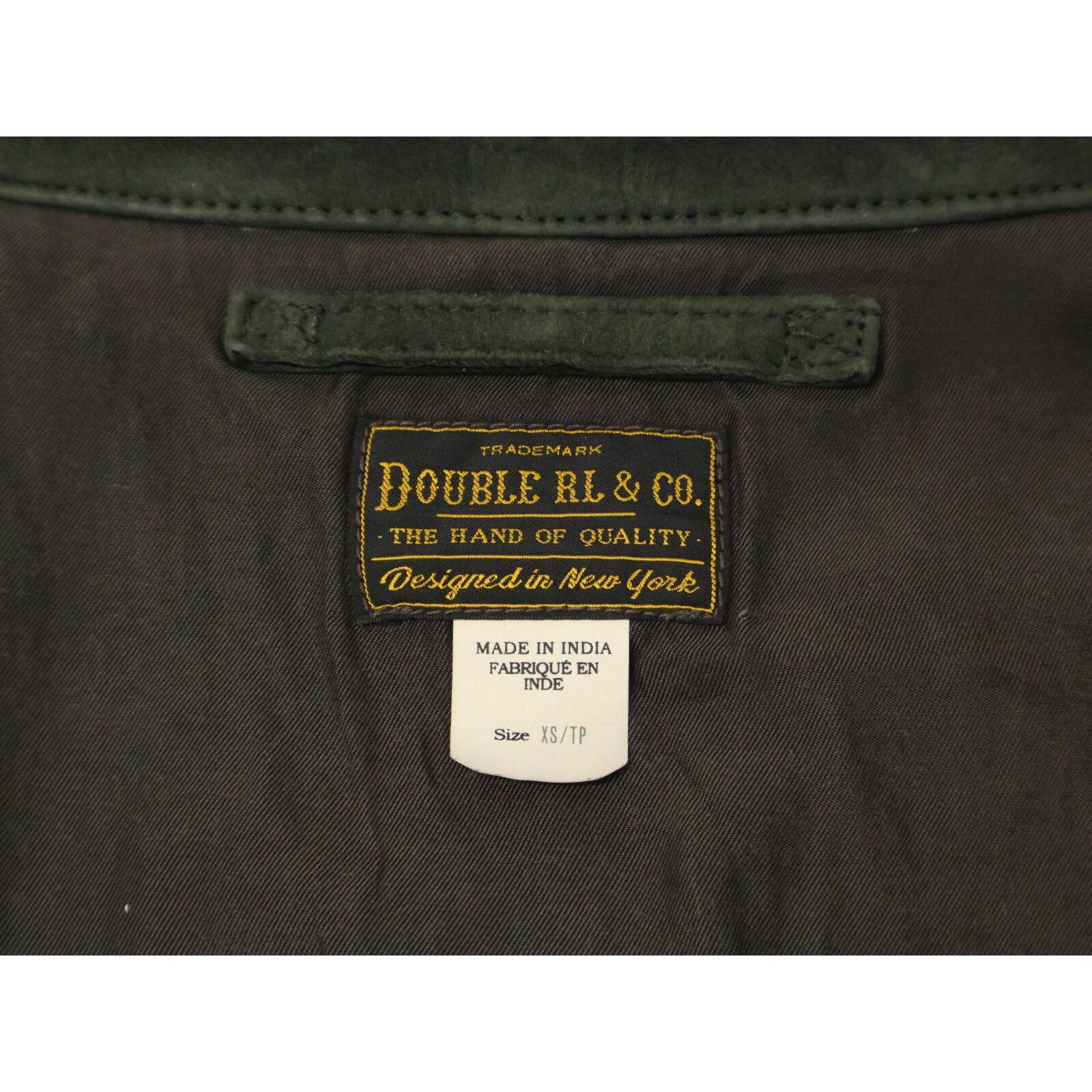 RRL ダブルアールエル 【美品/国内正規】MNRROTW16020130 Hadley Suede Jacket ハドリー スエードジャケット XS/TP RRL ダブルアールエル 【美品/国内正規】MNRROTW16020130 Hadley Suede