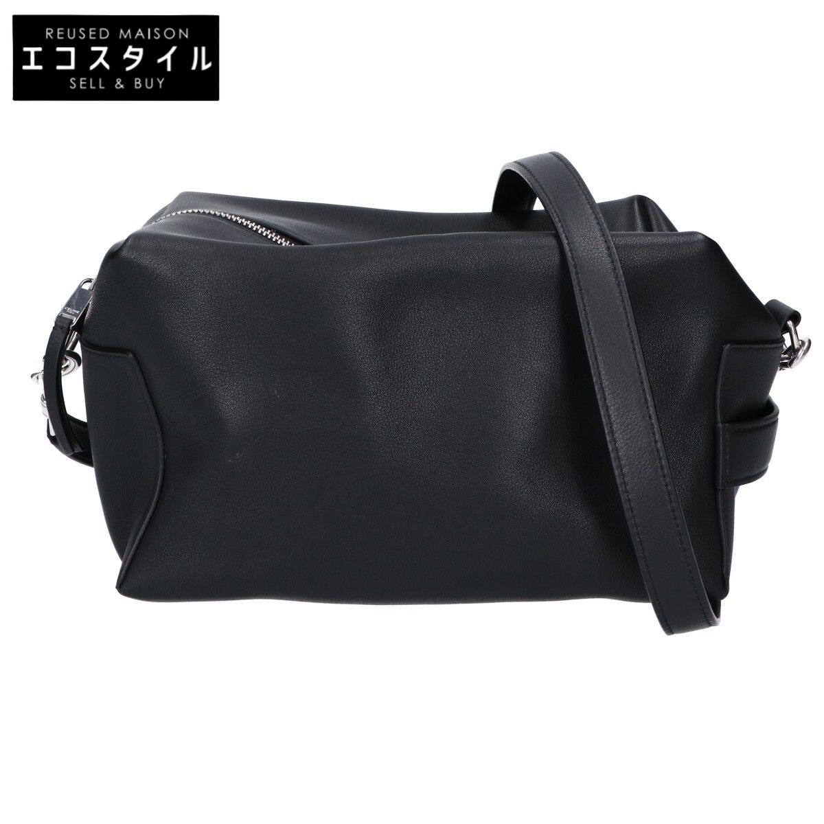 CELINE　セリーヌ　美品 L10032M96 25年製 スムースカーフスキン TAKE AWAY/テイク・アウェイ メッセンジャーバッグ