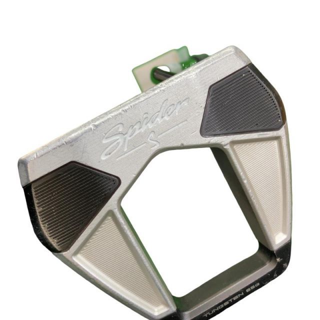 【中古】 テーラーメイド Spider S PLATINUM シングルベンド 34インチ USA パター PT スチール(ブラック) (フレックスその他) メンズ 男性用 右利き 右用 Cランク ゴルフクラブ