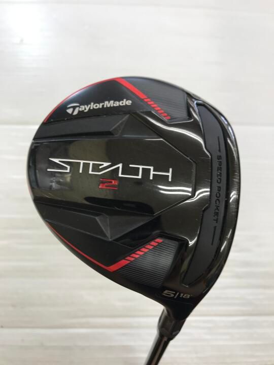 テーラーメイド　STEALTH2　18度　TENSEI RED TM50　Sフレックス　フェアウェイウッド　中古【最短即日発送】