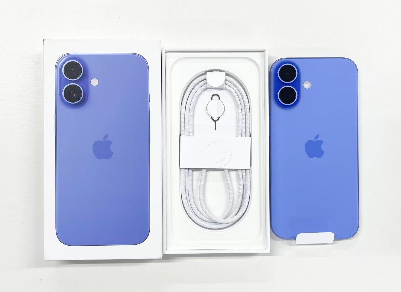 新品・開封済み」SIMフリー iPhone 16 128GB [ウルトラマリン] MYDU3J