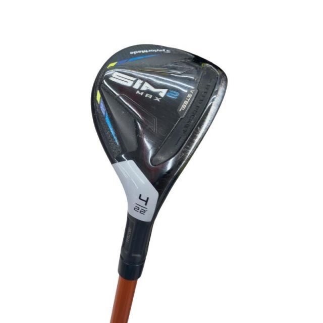 【中古】 テーラーメイド SIM2 MAX U4 ユーティリティ UT 純正特注シャフト (フレックスX) メンズ 男性用 右利き 右用 Cランク ゴルフクラブ 23,480円