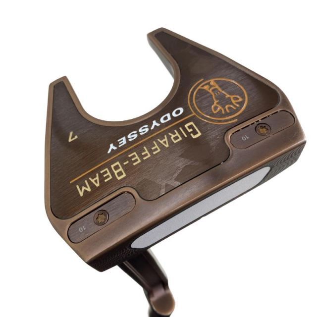 【中古】 オデッセイ GIRAFFE-BEAM #7 34インチ パター PT STROKE LAB 90 スチール (フレックスその他) メンズ 男性用 右利き 右用 Cランク ゴルフクラブ