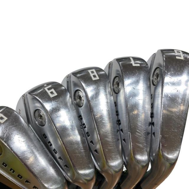 【中古】 ダイワ(グローブライド) ONOFF FORGED(2022) KURO 5S アイアンセット IR 純正特注シャフト (フレックスS) メンズ 男性用 右利き 右用 Dランク ゴルフクラブ 【中古】 ダイワ(グローブライド) ONOFF FORGED(2022) KURO 5S アイアンセット IR 純正特注シャフト (フレックスS) メンズ 男性用 右利き 右用 Dランク ゴルフクラブ