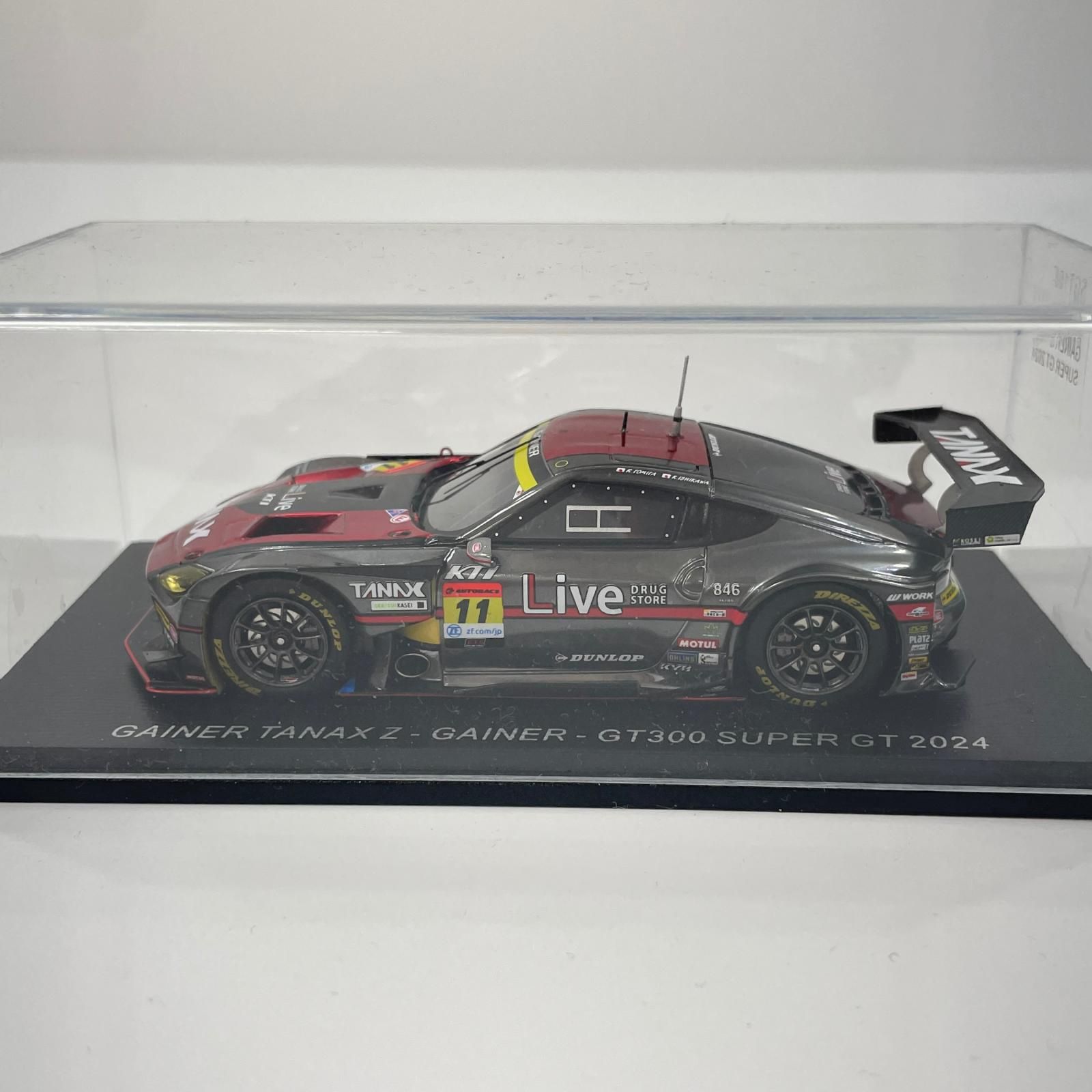 尾張小牧店】 中古 Spark 1/43 GAINER TANAX Z No.11 GAINER GT300