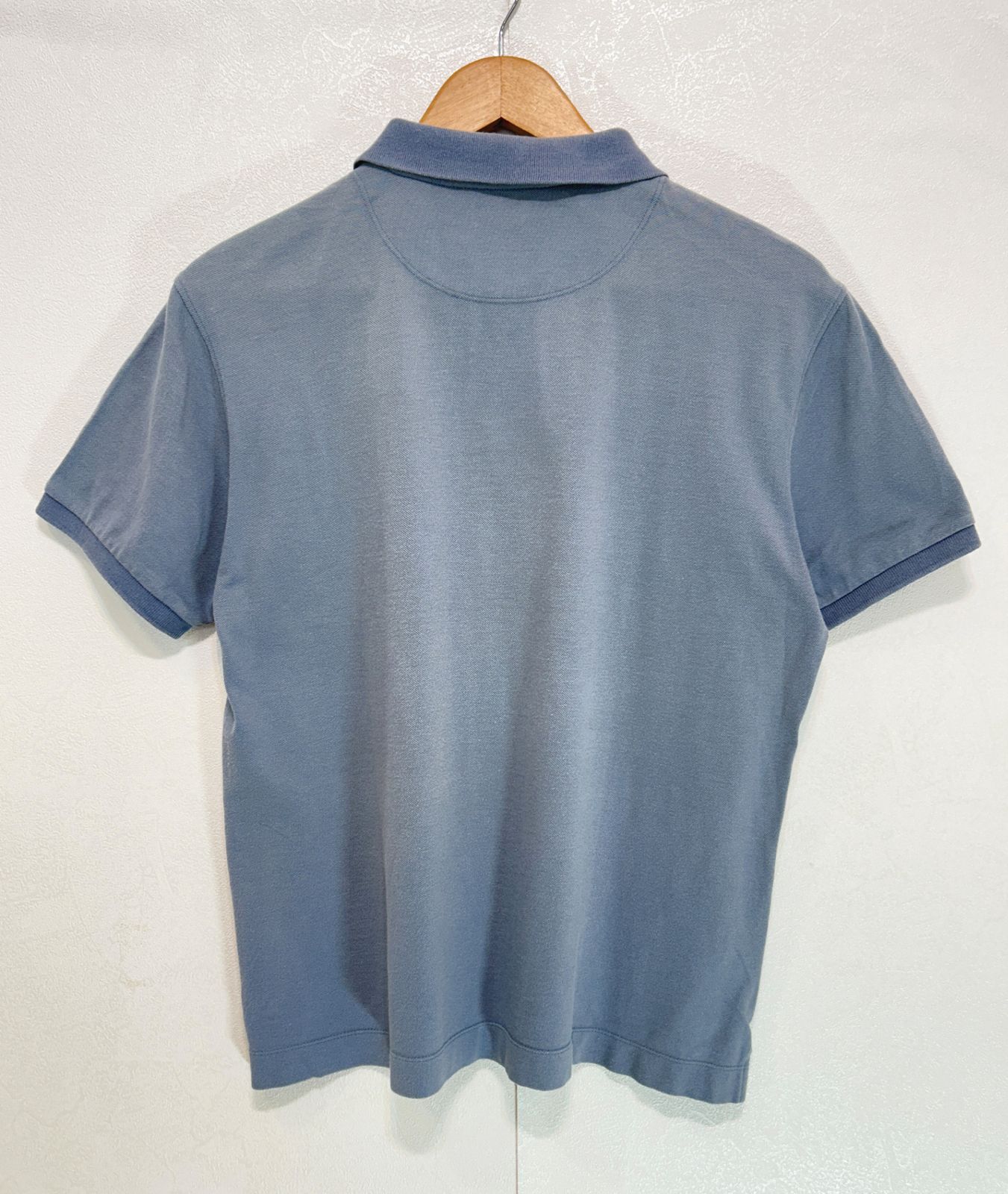 BURBERRY (L) 半袖ポロシャツ ライトブルー A1P22-107-24 バーバリー
