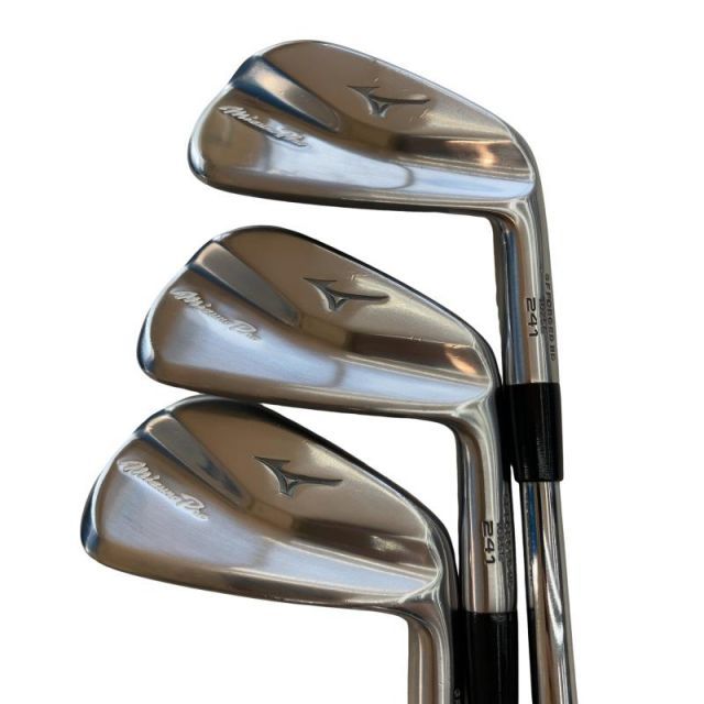 【中古】 ミズノ Mizuno Pro 241 6S アイアンセット IR 純正特注シャフト (フレックスR) メンズ 男性用 右利き 右用 Cランク ゴルフクラブ