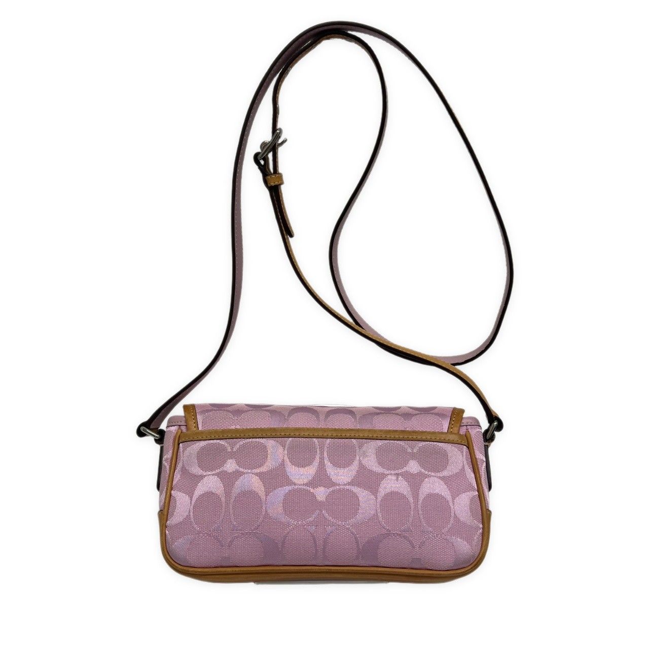 COACH コーチ ショルダーバッグ 斜め掛け シグネチャー ピンク 6844 
