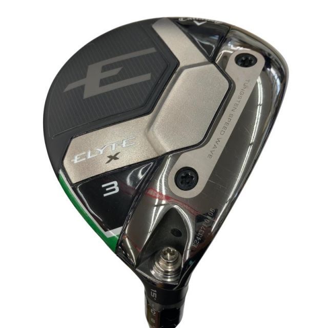【中古】 キャロウェイ ELYTE X 3W フェアウェイウッド FW VENTUS GREEN 50 for CW(ELYTE FW) (フレックスS) メンズ 男性用 右利き 右用 Cランク ゴルフクラブ