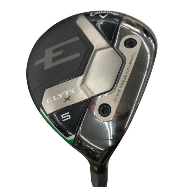 【中古】 キャロウェイ ELYTE X 5W フェアウェイウッド FW VENTUS GREEN 50 for CW(ELYTE FW) (フレックスS) メンズ 男性用 右利き 右用 Cランク ゴルフクラブ
