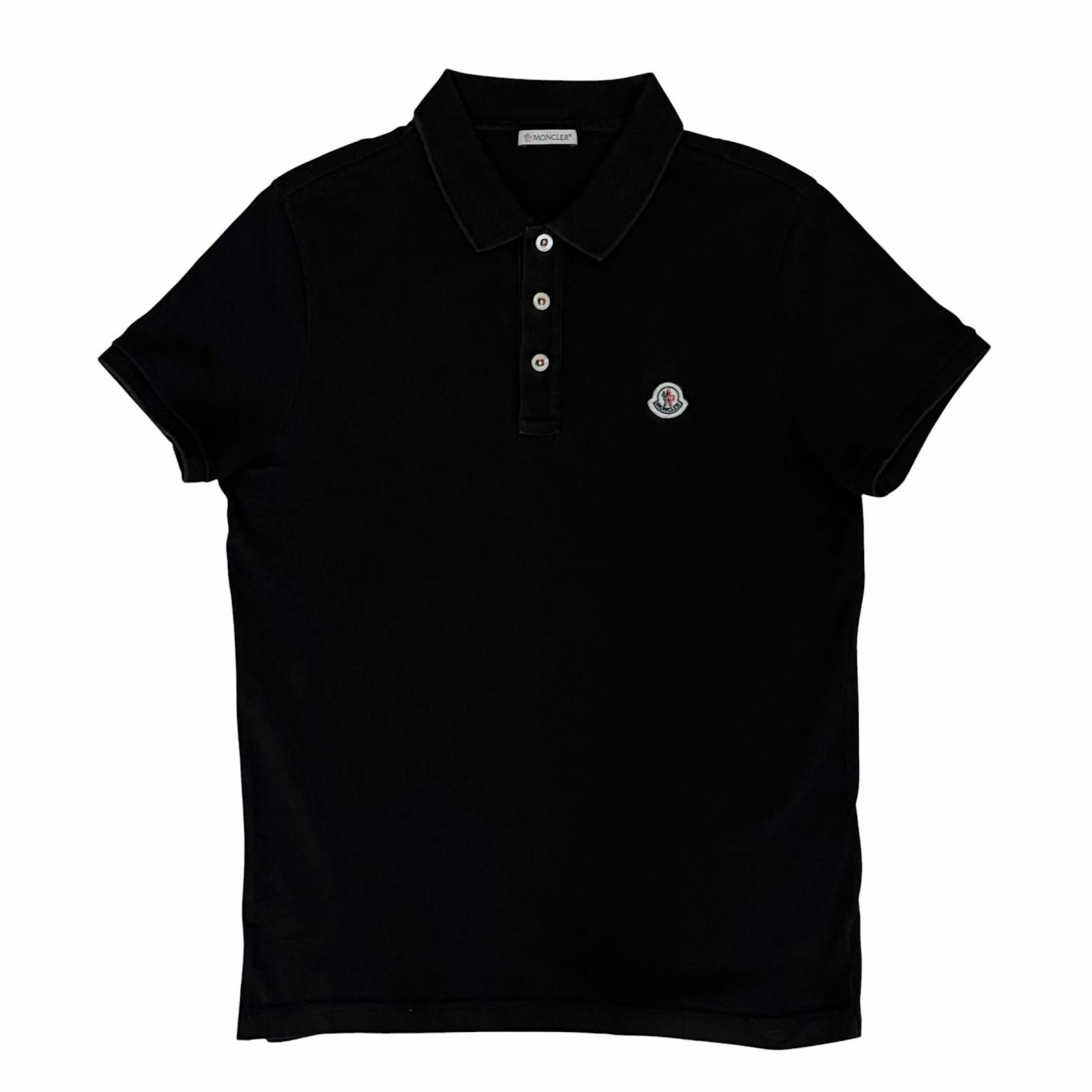 MONCLER/M /ブラック /ポロシャツ /型番F10918A7070084556