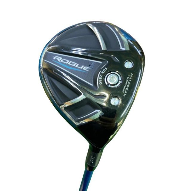 【中古】 キャロウェイ ROGUE SUBZERO 3W+ USA フェアウェイウッド FW リシャフト (フレックスその他) メンズ 男性用 右利き 右用 Cランク ゴルフクラブ