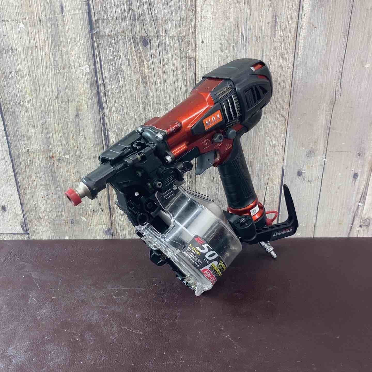 【中古品】マックス(MAX) 高圧エア釘打ち機 HN-50N4(D)-R【東大和店】