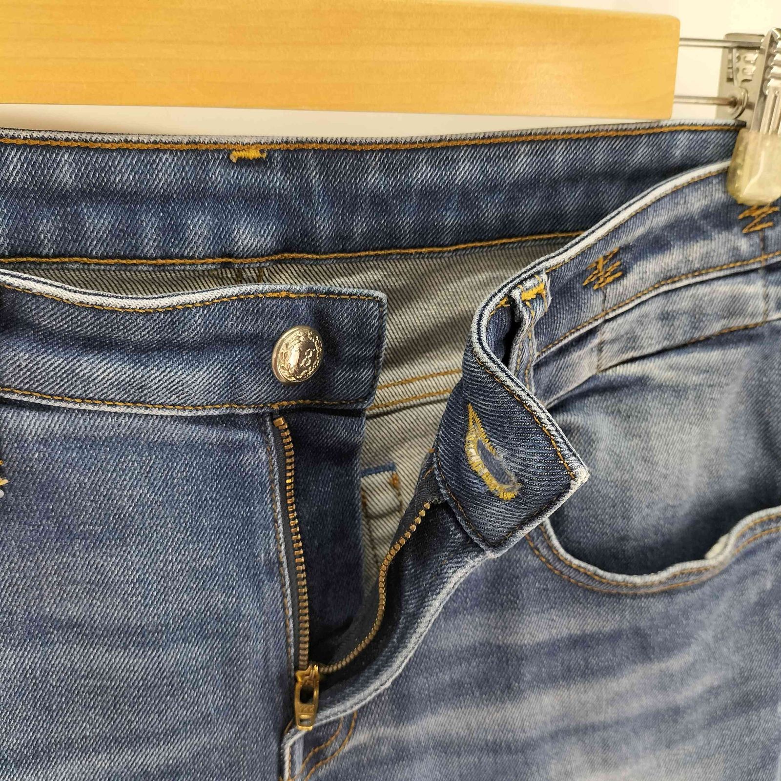 アールサーティー R13 イタリア製 ストレートデニム boy skinny