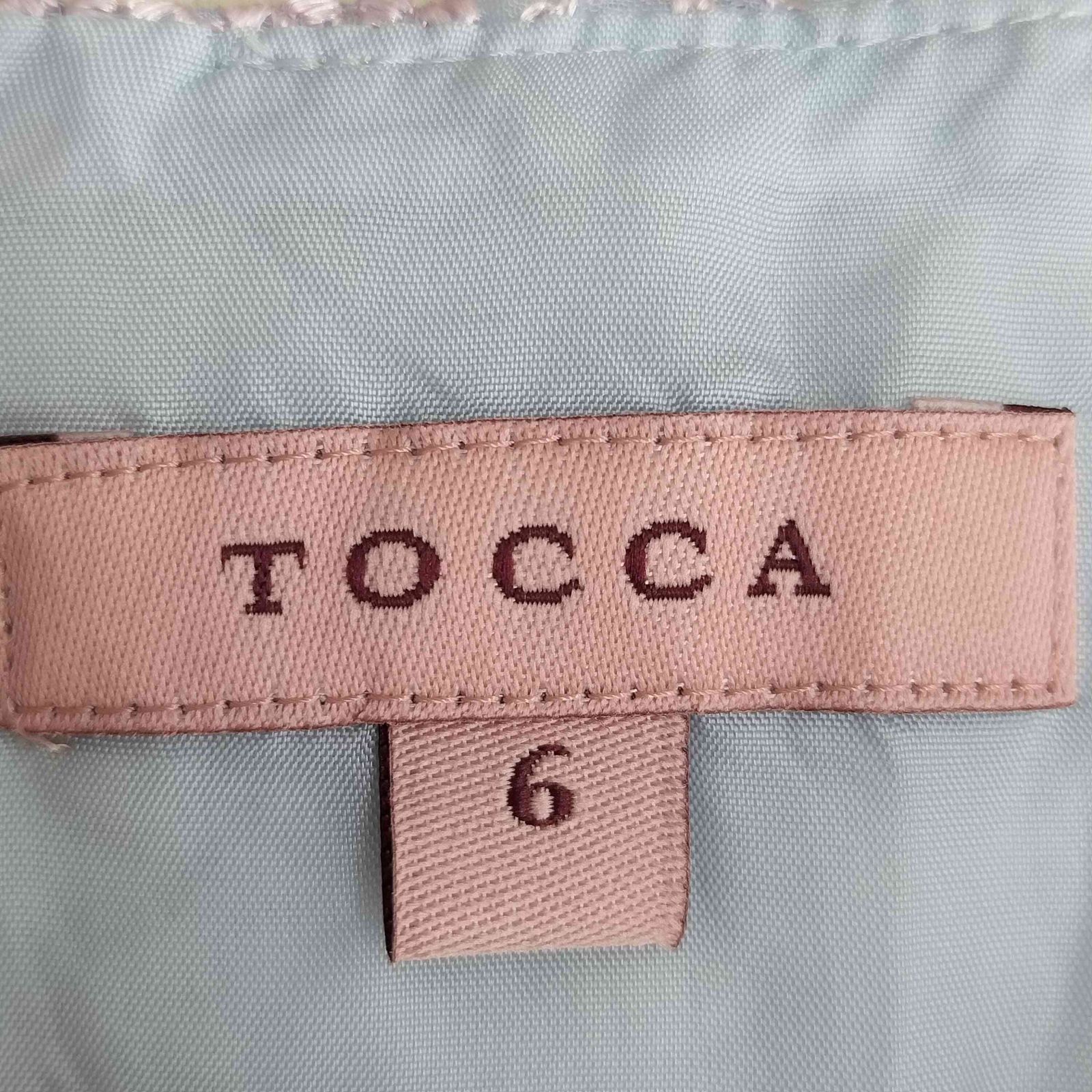 TOCCA花柄ノースリーブAラインワンピース4 トッカ TOCCA 花柄ノースリーブワンピース レディース 表記無 - メルカリ