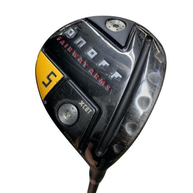 【中古】 ダイワ(グローブライド) ONOFF ARMS(2022) KURO 5W フェアウェイウッド FW CBT:622F (フレックスS) メンズ 男性用 右利き 右用 Cランク ゴルフクラブ