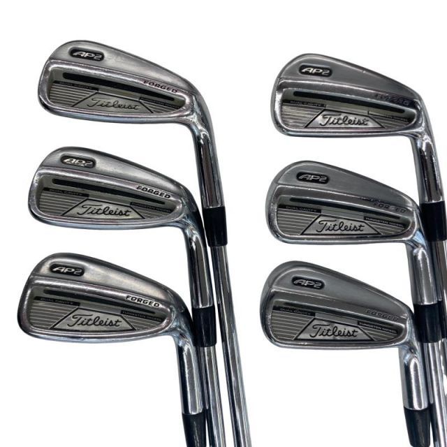 【中古】 タイトリスト Titleist AP2 6S アイアンセット IR RIFLE PROJECT X (フレックスS) メンズ 男性用 右利き 右用 Cランク ゴルフクラブ