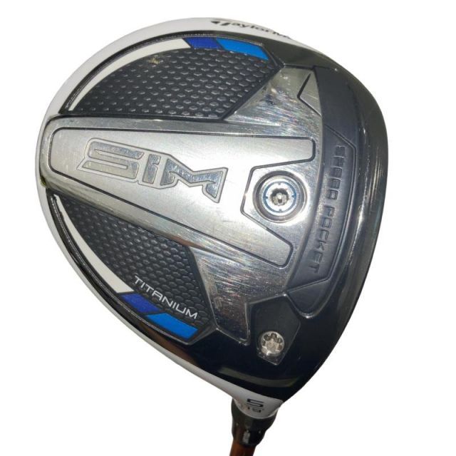 【中古】 テーラーメイド SIM 5W フェアウェイウッド FW リシャフト (フレックスその他) メンズ 男性用 右利き 右用 Cランク ゴルフクラブ