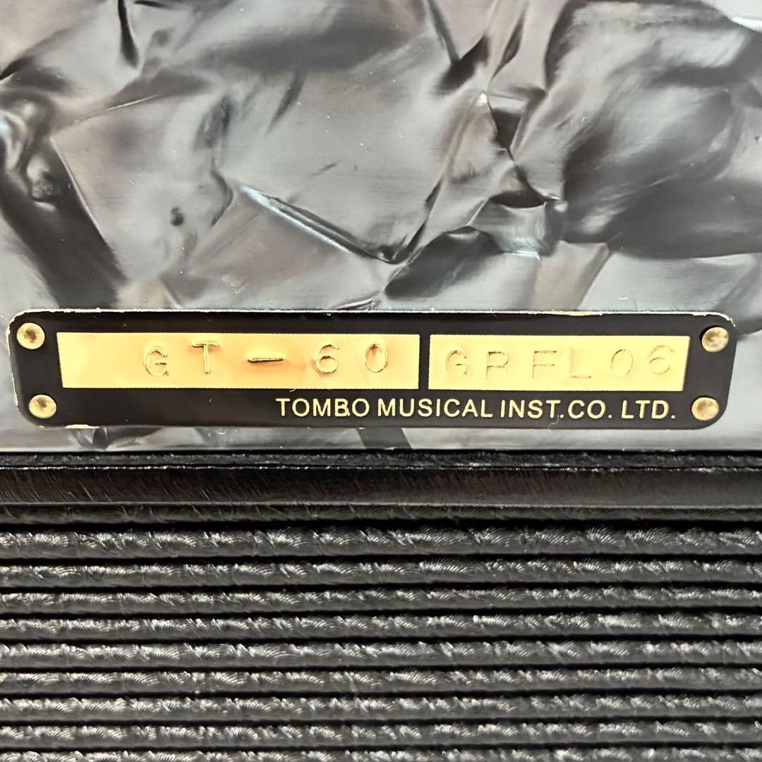 TOMBO アコーディオン Grandaile 独奏用 34鍵盤 5スイッチ 60ベース GT