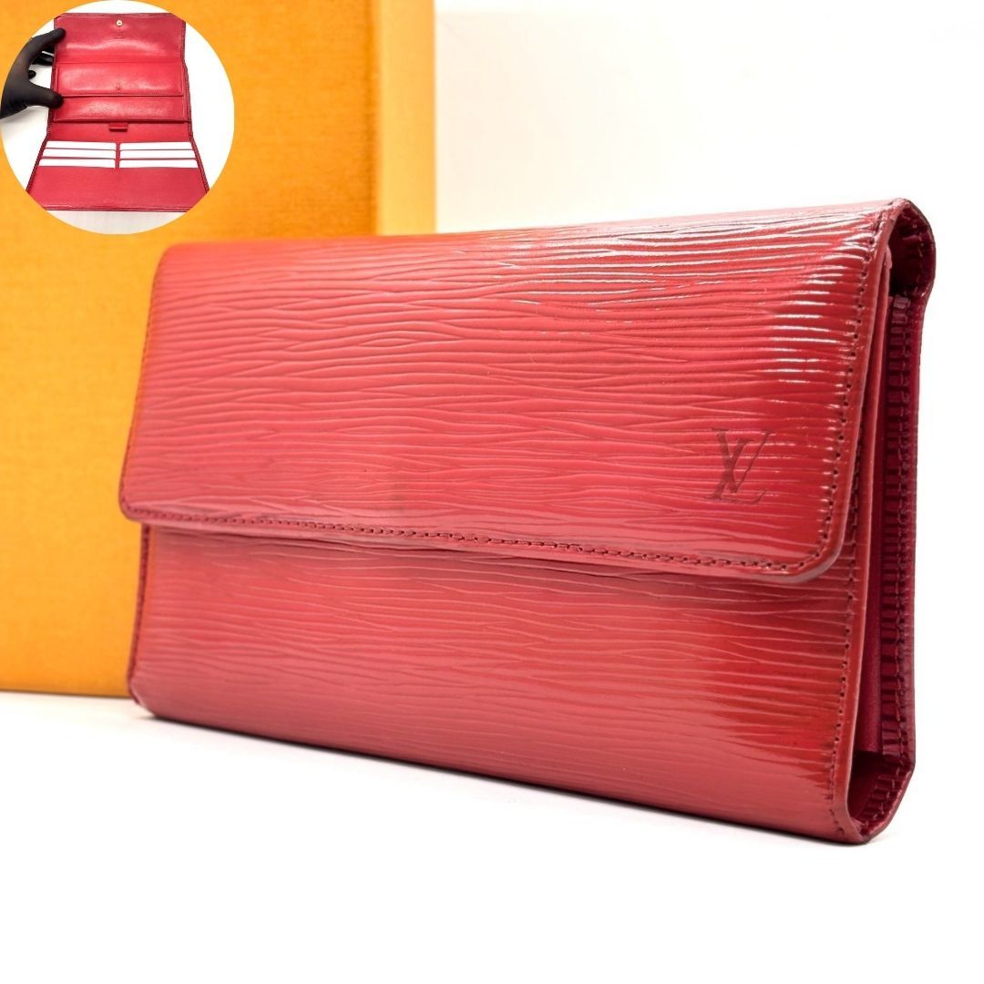 艶やかな波模様が美しい】 LOUIS VUITTON 長財布 エピ