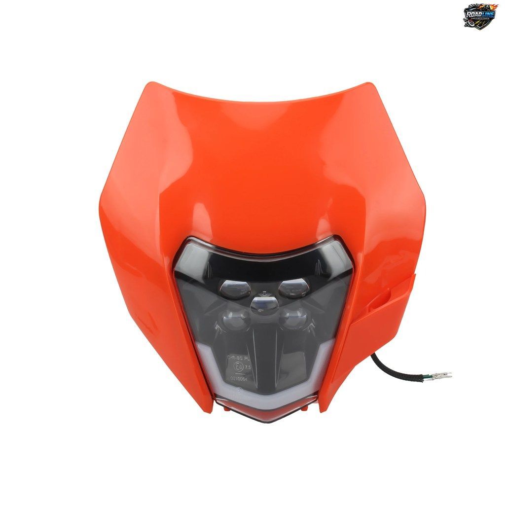 KTM EXC SXF MX ダートバイク 2012-2016用モトクロスヘッドランプヘッドライトチューニングモーターサイクルヘッドライトフェアリングパー