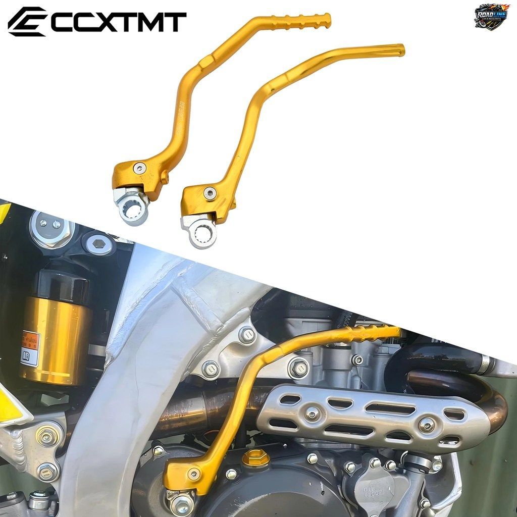 スズキ RMZ 250 450 RMZ250 RMZ450 RM250Z RM450Z 2008-2014 モトクロスパーツ CNC アルミニウム鍛造キックスタートスターターレバーペダル