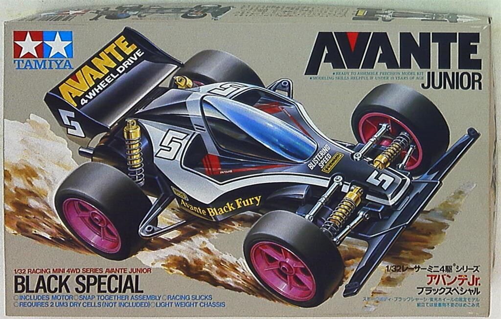 タミヤ レーサーミニ四駆 アバンテ Jr. ブラックスペシャル (日本製