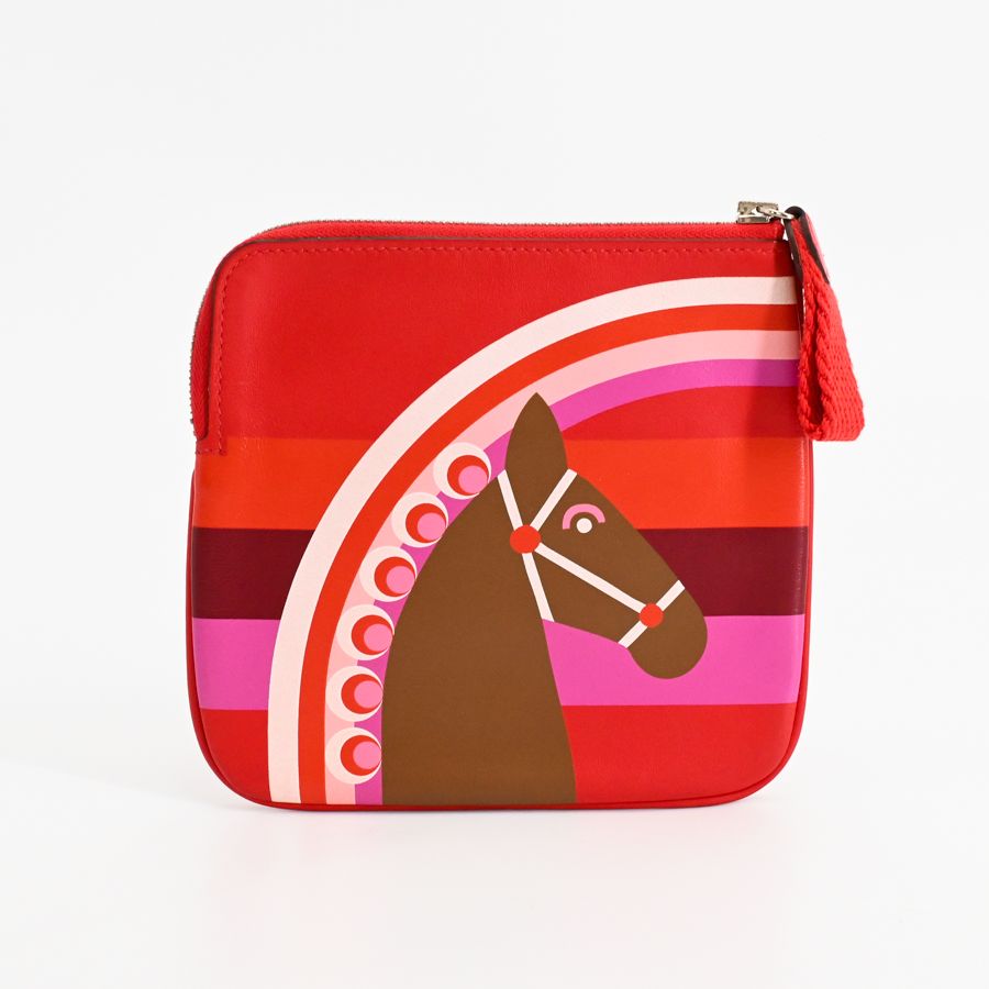 エルメス カレ ポケット ポーチ レッド HERMES エルメス ポーチ カレポケットポーチ - メルカリ