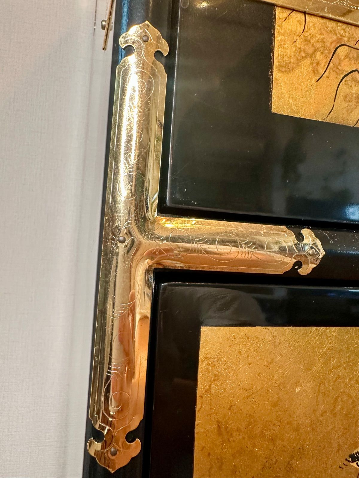 加賀友禅 箪笥 金箔装飾 着物収納 加賀友禅 箪笥 金箔装飾 着物収納 - メルカリ
