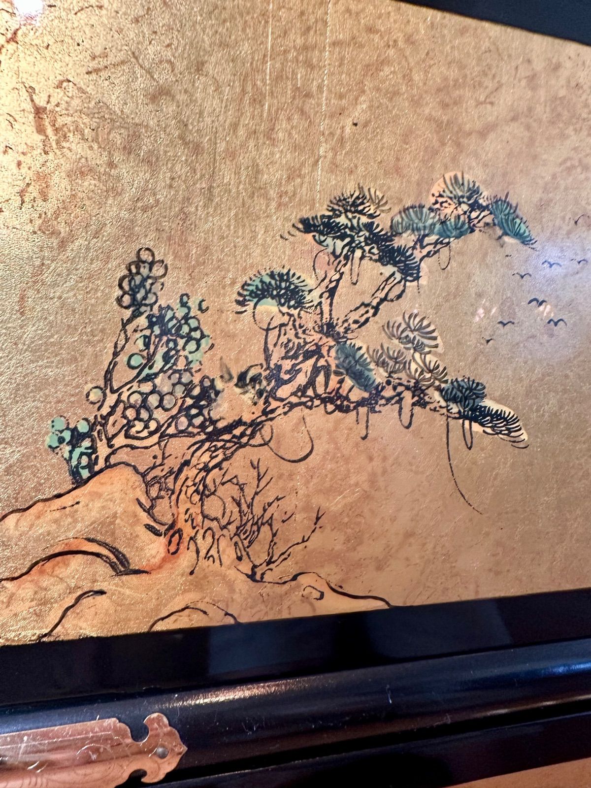 加賀友禅 箪笥 金箔装飾 着物収納 - メルカリ